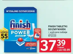 Selgros Finish Tabletki do zmywarek Powerball Power Essential oferta