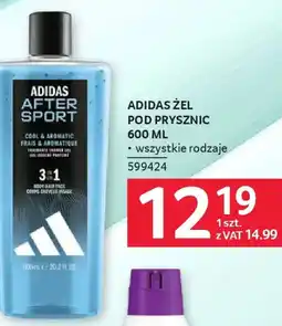 Selgros Adidas Żel pod prysznic oferta