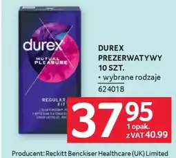 Selgros Durex Mutual Pleasure Prezerwatywy oferta