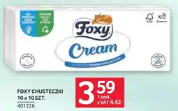 Selgros Foxy Cream Chusteczki oferta