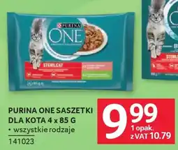 Selgros Purina One Saszetki dla kota oferta