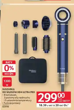 Selgros Webber Suszarka do włosów HD4 ultra pro oferta
