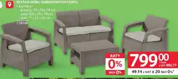 Selgros Zestaw mebli ogrodowych corfu oferta