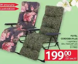 Selgros Fotel cordoba plus oferta