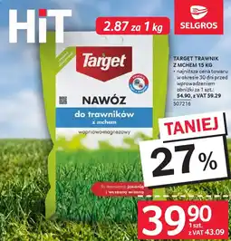 Selgros Target Nawóz do trawników z mchem wapniowo-magnezowy oferta