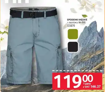 Spodenki męskie