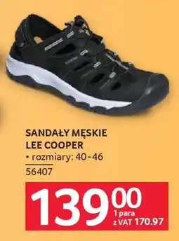 Selgros Lee cooper Sandały męskie oferta