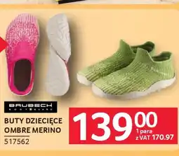 Selgros Brubeck buty dziecięce ombre merino oferta