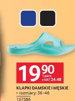 Selgros Klapki damskie I męskie oferta