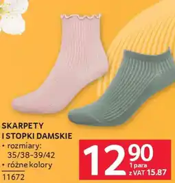 Selgros Skarpety I stopki damskie oferta