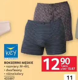 Selgros Key bokserki męskie oferta