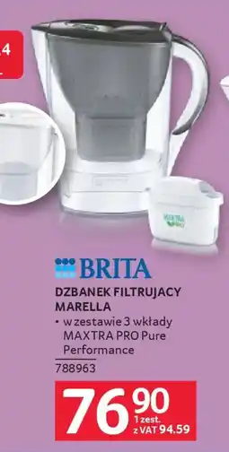Selgros Brita dzbanek filtrujacy marella oferta