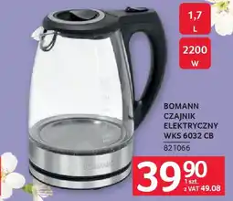 Selgros Bomann czajnik elektryczny wks 6032 cb oferta