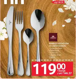 Selgros Gerlach Komplet sztućców 24 części Mango oferta