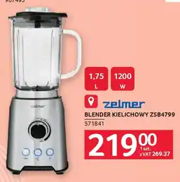 Selgros Zelmer blender kielichowy ZSB4799 oferta