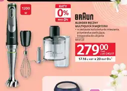 Selgros Braun blender ręczny multiquick 9 MQ9135XI oferta