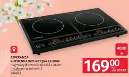 Selgros Esperanza kuchenka indukcyjna EKH008 oferta