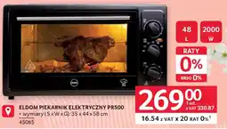 Selgros Eldom piekarnik elektryczny PR500 oferta