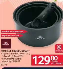Selgros Gerlach Komplet 3 rondli Smart oferta