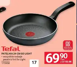 Selgros Tefal Patelnia 24 cm So Light oferta