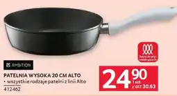 Selgros Ambition patelnia wysoka 20 cm alto oferta