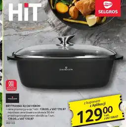 Selgros Zwieger Brytfanna Veron oferta