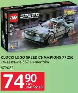 Selgros Lego klocki speed champions 77256 Time Machine From Back To The Future oferta