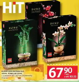 Selgros Lego klocki botanicals oferta