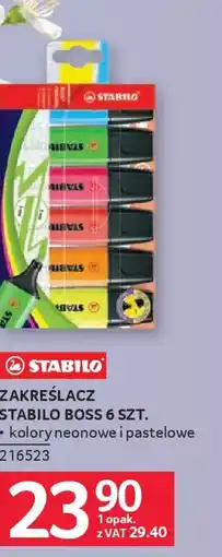 Selgros Stabilo zakreślacz stabilo boss oferta