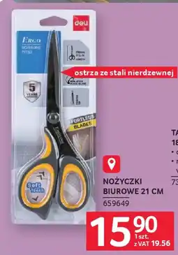 Selgros Deli Nożyczki biurowe 21 cm oferta