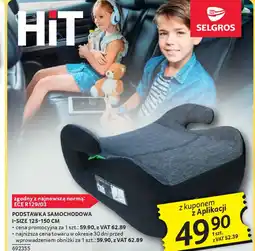 Selgros Podstawka samochodowa i-size 125-150 cm oferta