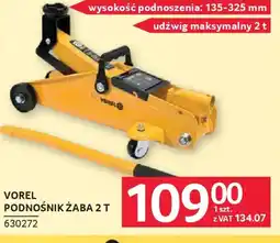 Selgros Vorel podnośnik żaba 2 T oferta