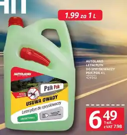 Selgros Autoland Letni płyn do spryskiwaczy Psik Psik oferta