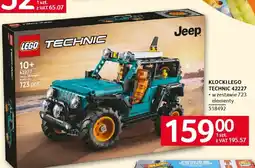 Selgros Lego technic Jeep Wrangler Rubicon oferta