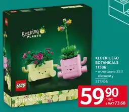 Selgros Lego Klocki Botanicals Rocking Plants oferta
