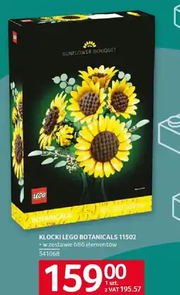 Selgros Lego botanicals Sunflower Bouquet oferta
