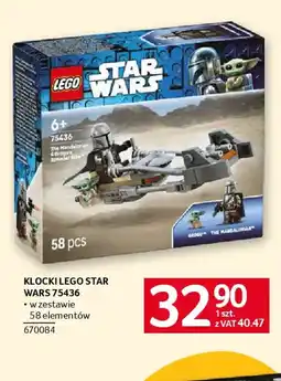 Selgros Lego star wars The Mandalorian & Grogus Speeder Bike oferta