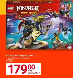 Selgros Klocki lego ninjago Rogues Mech Dragon Rider oferta