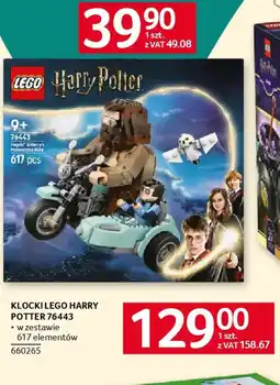 Selgros Klocki lego harry potter Hagrid™ & Harrys Motorcycle Ride oferta