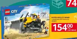 Selgros Klocki lego city 60466 Bulldozer oferta