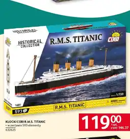 Selgros Klocki cobi r.m.s. Titanic oferta