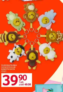 Selgros Pluszowa figurka yuyus stitch lub kubuś puchatek oferta