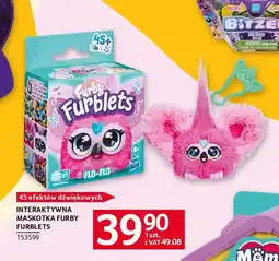 Selgros Furby Interaktywna Maskotka Furblets flo-flo oferta
