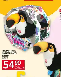 Selgros Interaktywne maskotki happy yappers oferta