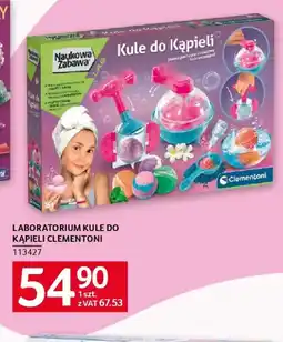Selgros Clementoni Laboratorium Kule do Kąpieli oferta