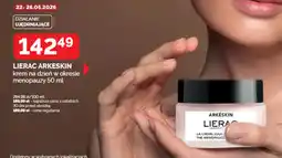 Ziko Dermo LIERAC ARKESKIN krem na dzień w okresie menopauzy oferta
