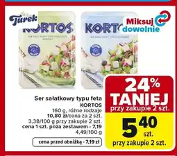 Carrefour Ser sałatkowy typu feta Kortos oferta