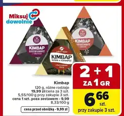 Carrefour Kimbap sushi w kanapce z tuńczykiem oferta