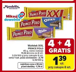 Carrefour Wafelek XXL PRINCE POLO oferta