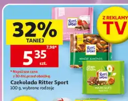 Auchan Czekolada Ritter Sport Strawberry Yogurt oferta